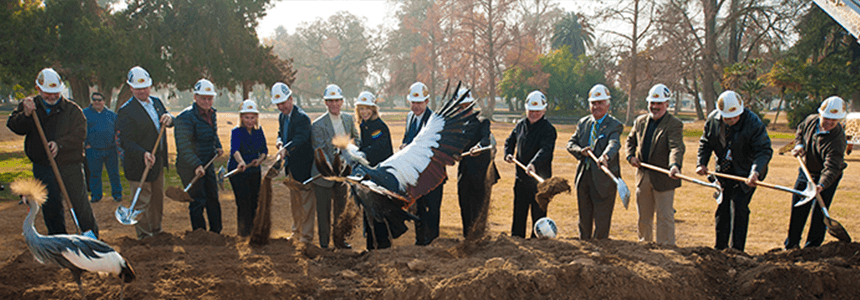 Breaking Ground on new African Adventure Exhibit